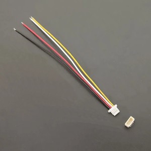 Кабель з роз'ємом 4-пін Micro JST-SH1.0 (з конектором smd) 1шт