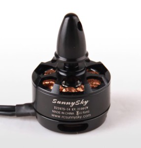 Мотор SunnySky X2207S 2100KV CW