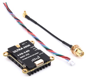 FPV передатчик 4.9ГГц-5.8ГГц 2.5Вт 56CH