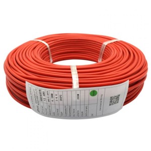 Кабель 12AWG в силиконовой изоляции 50см (красный)