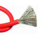 Кабель 12AWG в силиконовой изоляции 50см (красный)