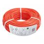 Кабель 8AWG в силиконовой изоляции 50 см (красный)