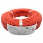 Кабель 16AWG в силіконовій ізоляції 50см (червоний)