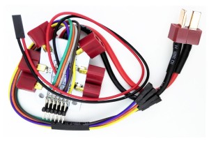 Плата распределения питания для квадрокоптера 6 каналов T-plug