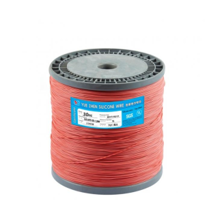 Кабель 30AWG в силіконовій ізоляції 50 см (червоний)