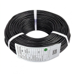 Кабель 4AWG в силіконовій ізоляції 1м (чорний)