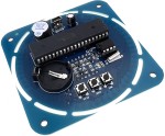 LED-годинник на DS1302 з аналогової стрілкою і датчиком температури DS18B20