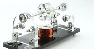 Миниатюрный бесщеточный двигатель DIY Mini Hall с левитирующим ротором