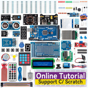 Стартовый набор SunFounder Starter Kit для Arduino Mega 2560 (Средний уровень)