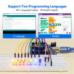 Стартовый набор SunFounder Starter Kit 3в1 для Arduino Uno (Средний уровень)