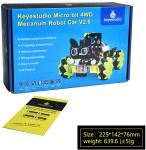Конструктор Робо-автомобиль на Micro:bit 4WD V2.0 от Keystudio (без micro:Bit)