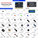 Стартовый набор Freenove Super Starter Kit для BBC Micro:bit V2 (Micro:bit в комплекте)