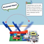 Розумний набір керування дорожнім рухом "Keyestudio Kidsbits Intelligent Traffic System Kit" на Arduino (сумісний з Lego)