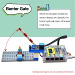 Розумний набір керування дорожнім рухом "Keyestudio Kidsbits Intelligent Traffic System Kit" на Arduino (сумісний з Lego)