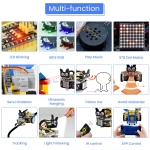 Конструктор Keyestudio Робот Beetlebot 3 в 1 (Arduino STEM Education)