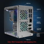 Корпус Pironman 5 с модулем NVMe M.2 SSD PCIe для Raspberry Pi 5