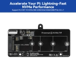 Корпус Pironman 5 с модулем NVMe M.2 SSD PCIe для Raspberry Pi 5