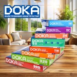 Конструктор электронный Doka "Первый транзистор" (118 схем)