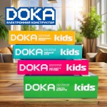 Конструктор электронный Doka "Собираем радио" (6 схем)