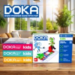 Конструктор электронный Doka "Чистая энергия" (21 схема)