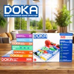 Конструктор электронный Doka "Собственная сигнализация" (320 схем)