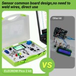 Стартовий набір All-in-one Starter Kit для Raspberry Pi Pico 2 RP2350 (17 датчиків, 21 урок)