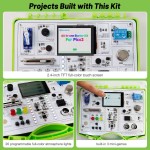 Стартовий набір All-in-one Starter Kit для Raspberry Pi Pico 2 RP2350 (17 датчиків, 21 урок)