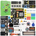 Навчальний набір IOT ESP32 із підтримкою програмування на MicroPython/Arduino C (130+ проектів) від Keyestudio Навчальний набір IOT ESP32 із підтримкою програмування на MicroPython/Arduino C (130+ проектів) від Keyestudio