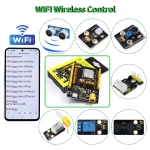 Навчальний набір IOT ESP32 із підтримкою програмування на MicroPython/Arduino C (130+ проектів) від Keyestudio Навчальний набір IOT ESP32 із підтримкою програмування на MicroPython/Arduino C (130+ проектів) від Keyestudio