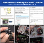 Стартовий набір ESP32 Ultimate Starter Kit з акумулятором та контролером ESP32-WROOM-32E від SunFounder