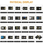 Sensor Starter Kit 48 в 1 для Arduino DIY проектів в органайзері від Keyestudio