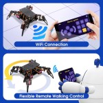 Четвероногий бионический паук ACEBOTT QD020 на ESP8266