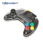 Беспроводной контроллер ACEBOTT QD026 для комплектов Micro:bit, программирование обучающих роботов с дистанционным управлением (с Micro:bit V2.0)
