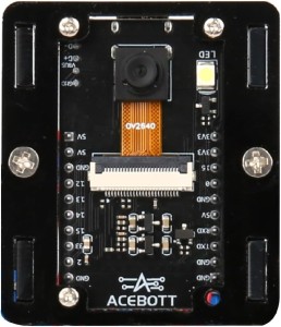 Пакет расширения QD002 3MP Camera для робота-автомобиля ACEBOTT QD001 ESP32 4WD WiFi