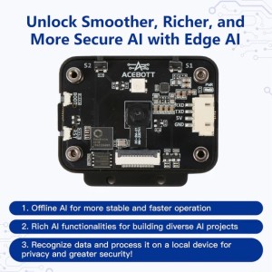 Пакет расширения QD003 AI Vision для робота-автомобиля ACEBOTT QD001 ESP32 4WD WiFi