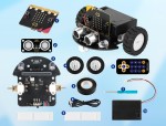 Набор STEM для создания роботизированной машины ACEBOTT QD024 Micro:bit. Поддерживает программирование MakeCode.