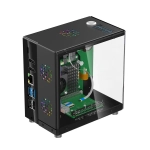Корпус Elecrow Pitower Gen 1 Mini PC Case для Raspberry Pi 5 с OLED дисплеем 1.3"