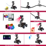 Робоплатформа Adeept PiCar Pro V2 з маніпулятором та камерою 1080P HD для Raspberry Pi 5/4/3
