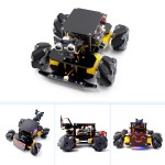 Робоплатформа Adeept 4WD Mecanum Wheel Smart Car Kit для Raspberry Pi 5/4/3 (Без платы) отслеживание линии, трассировка света, обход препятствий, OpenCV