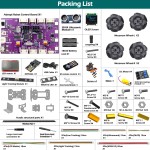 Робоплатформа Adeept Mecanum Wheel Smart Car Kit (Сумісний з Arduino IDE)