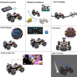 Робоплатформа Adeept Mecanum Wheel Smart Car Kit (Сумісний з Arduino IDE)