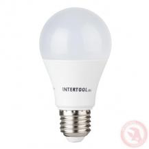 Светодиодная лампа LED 12Вт E27 220В INTERTOOL LL-0015
