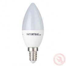 Светодиодная лампа LED 3Вт, E14, 220В, INTERTOOL LL-0151