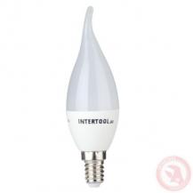 Светодиодная лампа LED 3Вт, E14, 220В, INTERTOOL LL-0161
