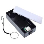 Портативное зарядное устройство Powerbank 2x18650 с выходом USB (цвет: черный + белый)
