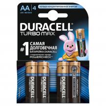 Батарейки Duracell Turbo Max AA LR6, 4 шт.