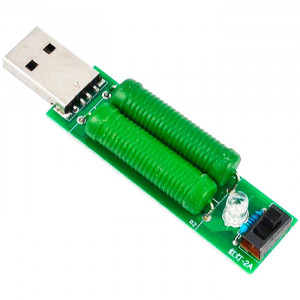 Нагрузочный модуль 5В/1-2А c разъемом USB