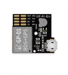 Плата разработчика GPS GP-01-Kit на микросхеме AT6558R от Ai-Thinker