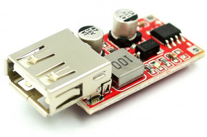 Понижуючий перетворювач з 8-45В до 5В 2А з USB виходом