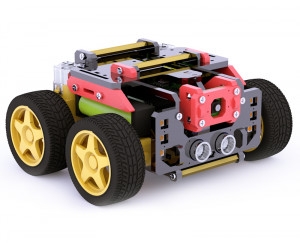 Adeept Wheeled Robot (AWR 4WD) - робо-платформа для колісних роботів на Raspberry Pi